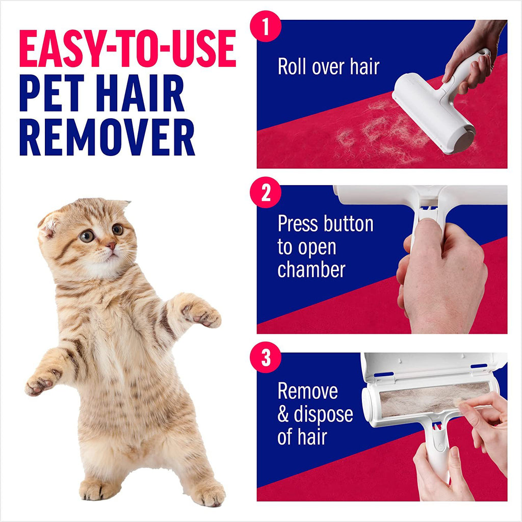 Reusable pet hair remover roller, photo 8